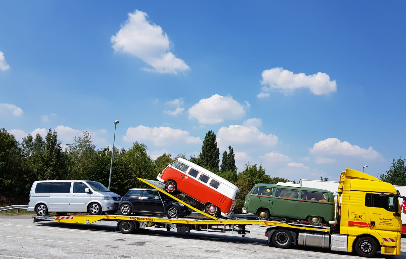 geschlossener Transport