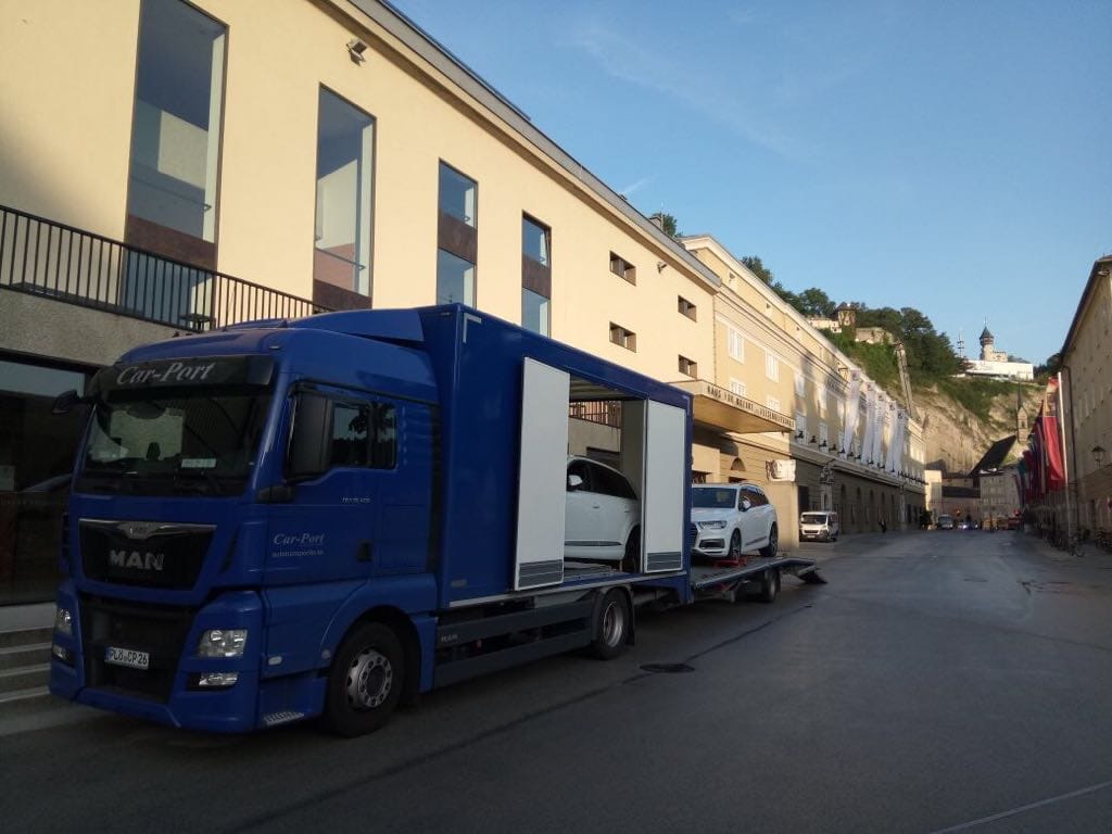 Innenansicht des Transporters